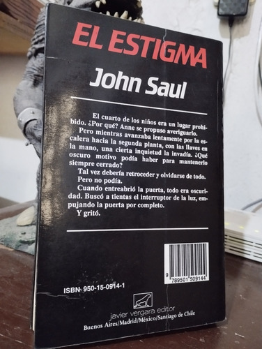 El Estigma / John Saul (Usado)