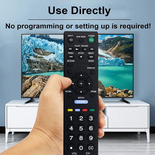 Control Remoto Rm-yd065 Para Tv Bravia Lcd Hdtv Kdl-22bx320