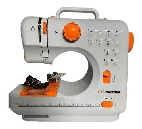 Imagen 8 de 10 de Máquina De Coser Recta Lusqtoff Mcs12l-8 Pedal Reversa