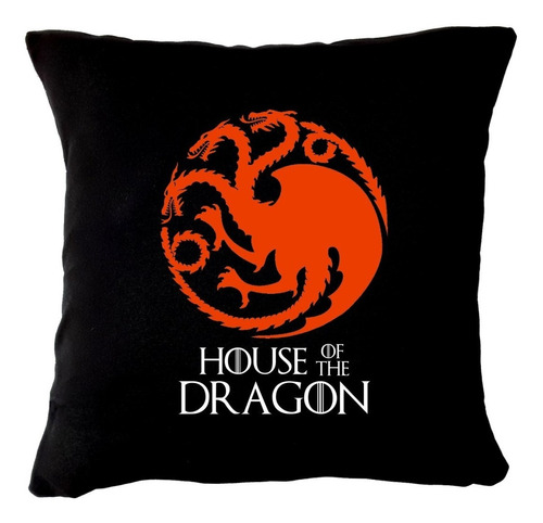 Almohadón House Of The Dragon Game Of Thrones Estampa Vinilo