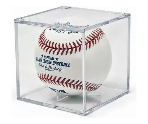 Base Transparente Exhibidor Porta Pelotas Beisbol Baseball