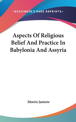 Libro Aspects Of Religious Belief And Practice In Babylon...