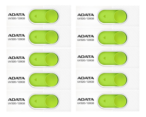 Memoria Usb Adata Uv320 128gb 3.2 Gen 1 Kit 10