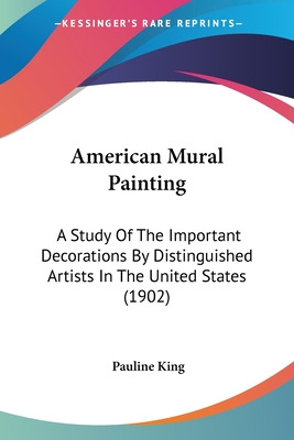 Libro American Mural Painting: A Study Of The Important D...