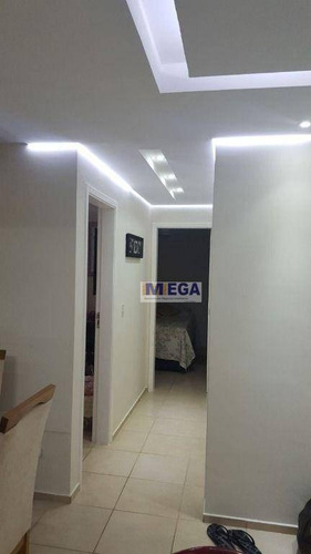 Imagem 13 de 27 de Cobertura Com 3 Dormitórios À Venda, 120 M² Por R$ 480.000 - Jardim Nova Europa - Campinas/sp - Co0099