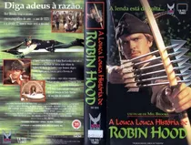 Comprar Vhs P\u002F Dvd - A Louca Louca História De Robin Hood Cary Elwes