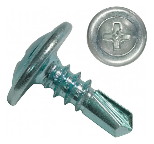 Tornillo Cabeza De Lenteja 8x1/2 Punta Broca (1000un)