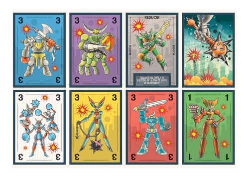 Robots Juego De Mesa De Cartas Y Estrategia De Reiner Knizia