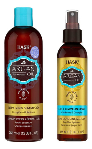 Shampoo Hask Argan Oil + Spray