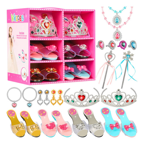 Princess Jewelry Boutique - Zapatos Elegantes (4 Pares De Z.