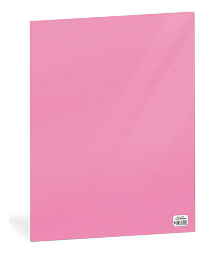 10 Folhas De Eva Atacado Placas 40x48 Escolar Artesanato Kit Cor Rosa