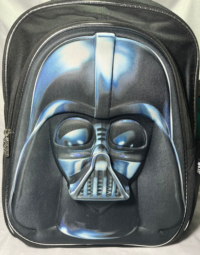 Mochila Star Wars 17l Escolar Urbana Infantil Excelente!! Color Negro