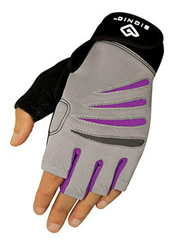 Guantes Fitness Mujer Bionic Dedos Libres