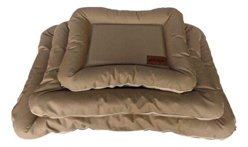 Colchoneta Beige Antidesgarro Impermeable Desmontable Grande