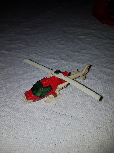 Helicóptero Matchbox Mission Helicopter Sheriff