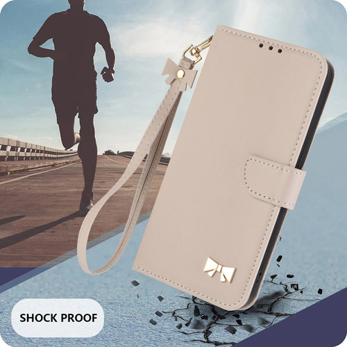 Funda De Piel Sintética Para Xiaomi Poco C65/c55 Rfid, Ranura, Tapa Abatible, Soporte