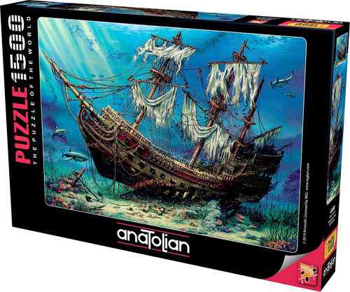 Anatolian Puzzle - Shipwreck Sea, Puzzle De 1500 Piezas, 455