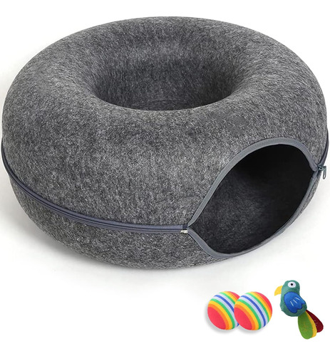 Cueva De Gato Para Gatos De Interior Cama Grande Con Forma D