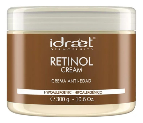 Idraet Retinol Cream Arrugas Anti Edad Vitamina E Renovadora