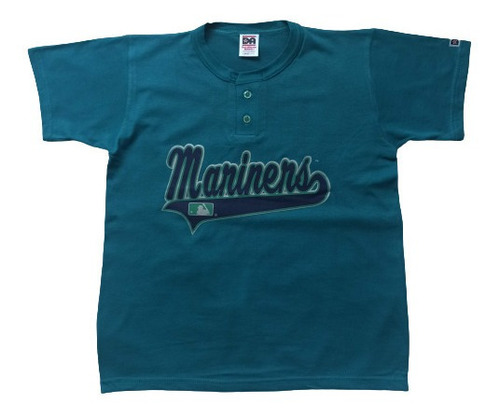 Franela Camisa Beisbol Mariners Para Niño Talla L (14-16) 