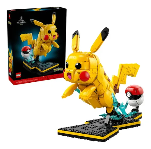 Lego Pikachu E Pokébola - 72152