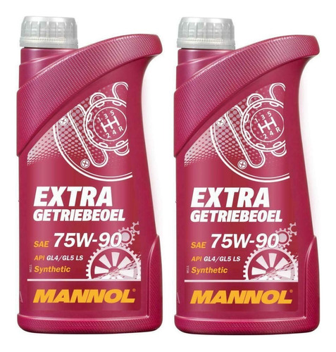 Mannol 75w90 Gl4/gl5 2 Litros Sintetico Aleman 