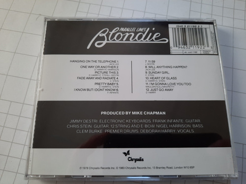 Blondie - Parallel Lines / Cd - Holland