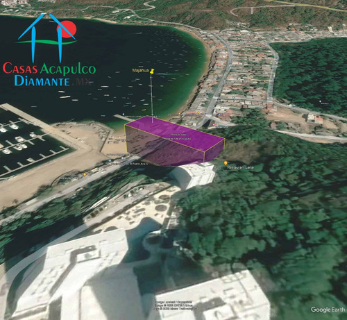 Cad Puerto Marqués. Terreno Majahua 10. Lote De Terreno Con Uso De Suelo Comercial Y De Servicios