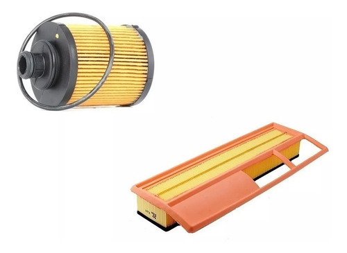 Kit Filtro De Aire + Filtro De Aceite Fiat Punto 1.3 16v Jtd