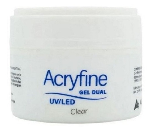 Gel Acryfine Construccion Uv/led Uñas Esculp. 30gr. Original