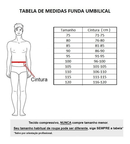 Imagem 2 de 2 de Funda Cinta Para Hérnia Umbilical