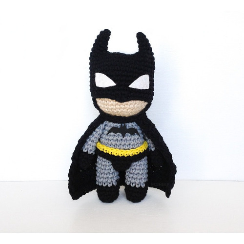 Batman - Tejido Al Crochet - Amigurumi | MercadoLibre