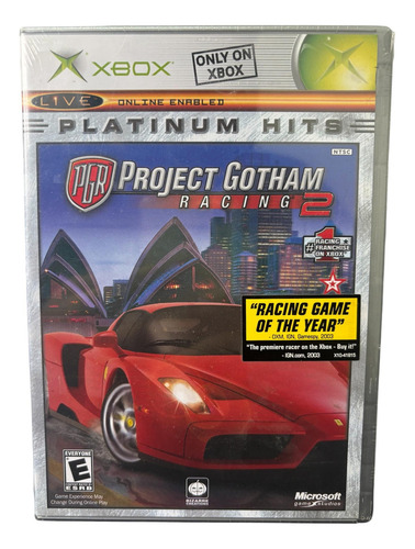 Project Gotham Racing 2 Standard Edition Xbox Classic Físico