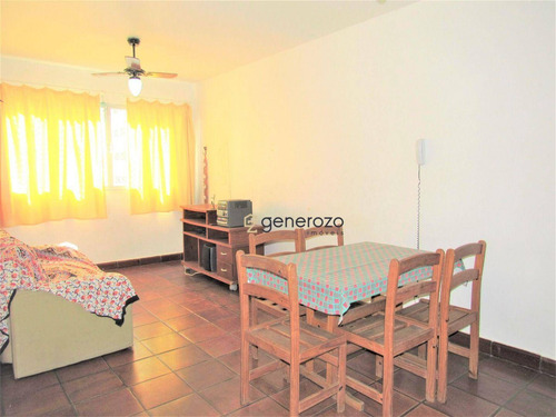 Imagem 1 de 12 de Apartamento A Venda Na Praia De Pitangueiras - Guarujá, 02 Dormitórios, A 01 Quadra Da Praia - Ap0493