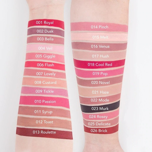 Moira Labial Liquido Matte Liquid Lips Tono Color 27 Goddess