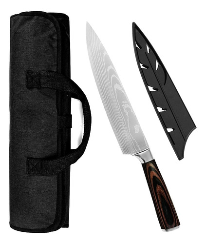 Set De Cuchillos De Chef Profesional De Acero Inoxidable