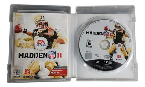 Madden 11 Play Station 3 Ps3 (Usado)