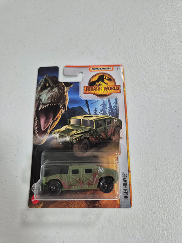Serie Matchbox Jurassic World Azul Petróleo (Usado)