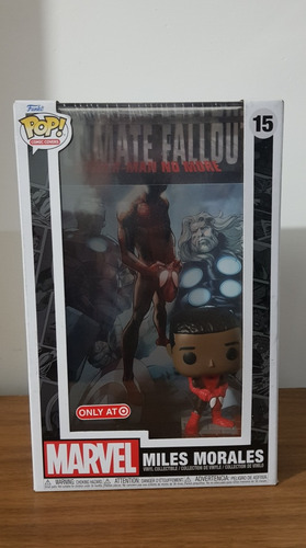 Funko Pop Comic Cover Miles Morales #15 Target Exclusive