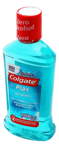 Colgate Plax Ice Infinity Enjuague Bucal 60 Ml
