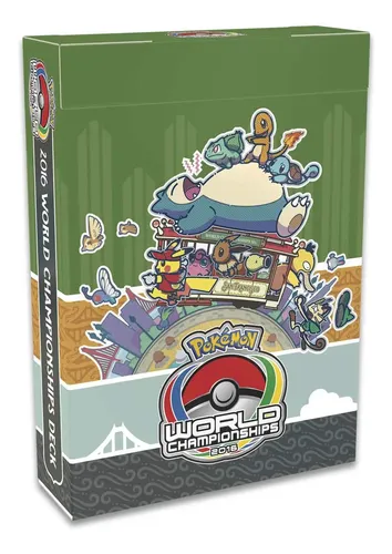 Jogo De Cartas Colecionáveis Pokémon Tcg 2016 World Champion