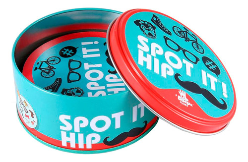 Juego De Cartas Spot It Hip Dobble Game Spot It Hipster