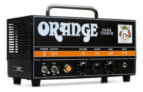 Amplificador Orange Dark Terror Cabezal Valvular Guitarra 15