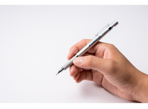 Portaminas Staedtler Silver Series, Color Plata 0.9mm