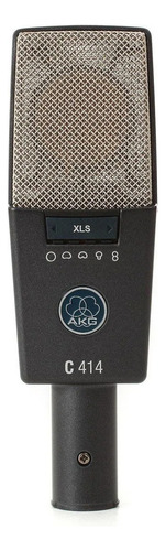 Microfone Condensador Akg C414 Xls Multi-pattern Cinza-escuro
