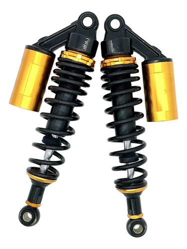 Amortiguador Genérico De Aluminio Accesorios Negro Y Dorado