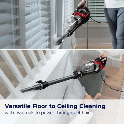 Stick Vacuum Cleaner Bissell Cleanview Pet Slim Corded 3-in-