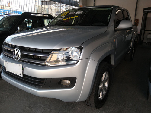 Imagem 1 de 10 de Volkswagen Amarok 2.0 Trendline Cab. Dupla 4x4 4p Automática