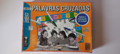 Jogo Palavras Cruzadas Grow - Coquetel