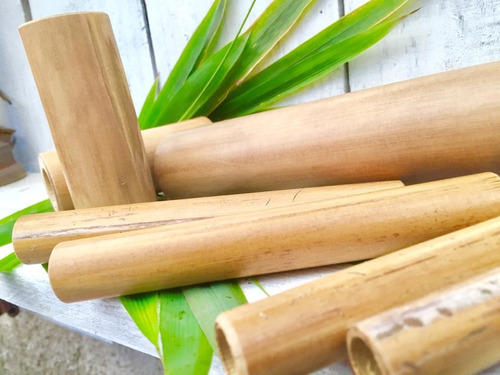 Cañas De Bambú Para Masajes, Bambúterapia